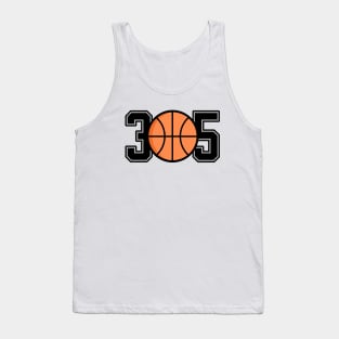 305 Miami Basketball Tank Top